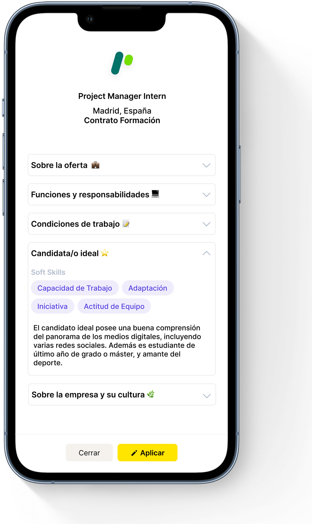 aurorajobs Encuentra tu primer empleo